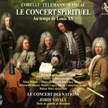 Le concert spirituel - Au temps de Louis XV
