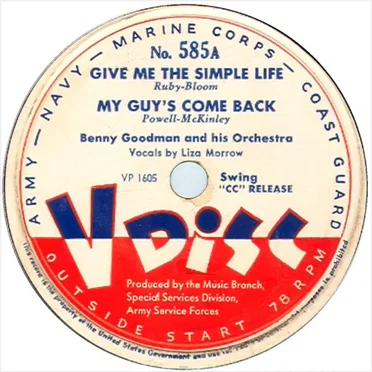 Give Me the Simple Life / My Guy’s Come Back / Just a Little Fond Affection / Here I Go Just Dreamin’ Away by Various Artists - album cover