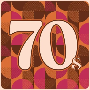 70s HITS - 100 Greatest Songs of the 1970s by Various Artists - album cover