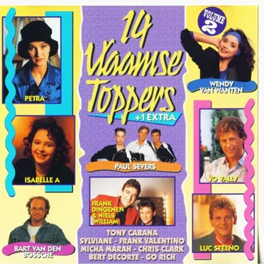 14 Vlaamse toppers + 1 extra, volume 2 by Various Artists - album cover