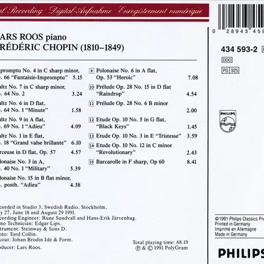 Lars Roos plays Chopin