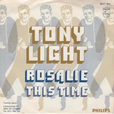 Rosalie / This Time by Tony Light - album cover