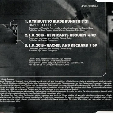 A Tribute to Blade Runner, Part 2