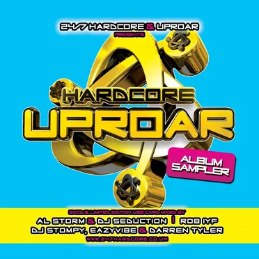 Hardcore Uproar: Album Sampler 3 by Various Artists - album cover