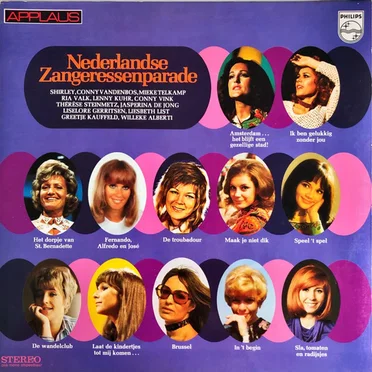 Nederlandse zangeressenparade by Various Artists - album cover