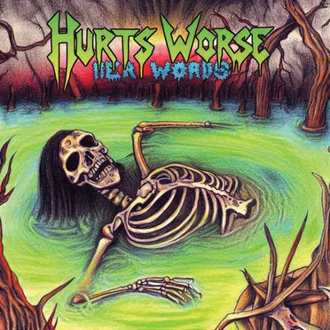 her words by hurts worse - album cover