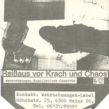 Reißaus Vor Krach Und Chaos by Various Artists - album cover