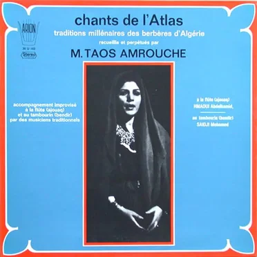 Chants De L'Atlas by Taos Amrouche - album cover