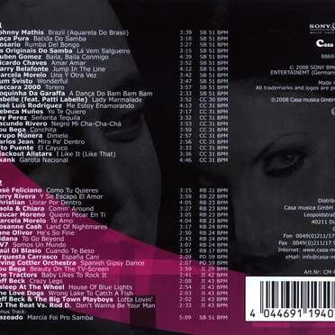 The Latin Mix 5 by Various Artists - album cover