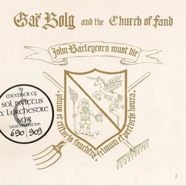 John Barleycorn Must Die by Gaë Bolg and the Church of Fand - album cover