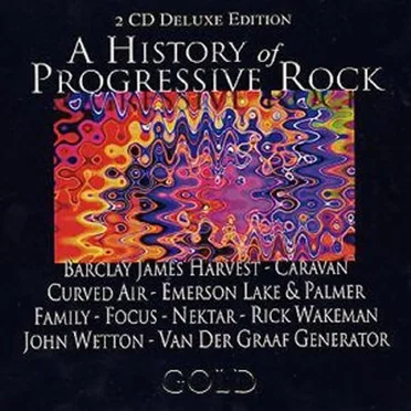 A History of Progressive Rock by Various Artists - album cover