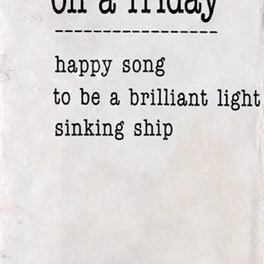 On a Friday