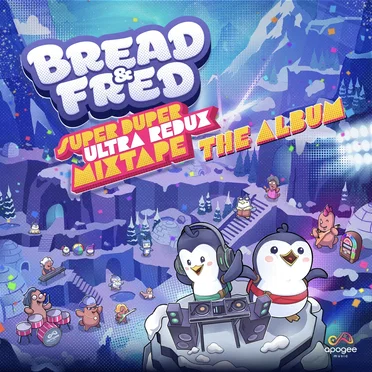 Bread & Fred: Super Duper Ultra Redux Mixtape (original game soundtrack) by Various Artists - album cover