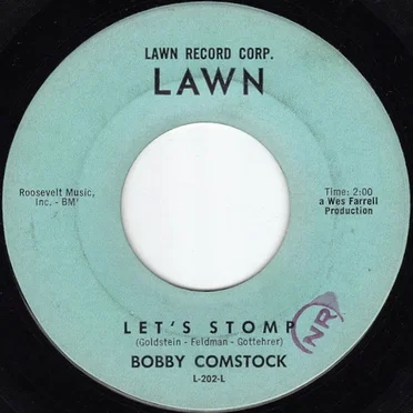 Let's Stomp / I Want To Do It by Bobby Comstock - album cover
