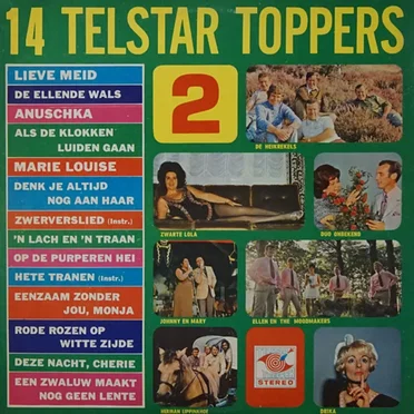 14 Telstar toppers, 2 by Various Artists - album cover