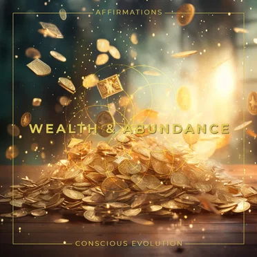 Affirmations for Wealth & Abundance by Conscious Evolution - album cover