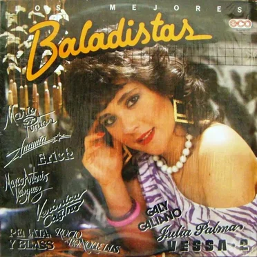 Los mejores baladistas by Various Artists - album cover
