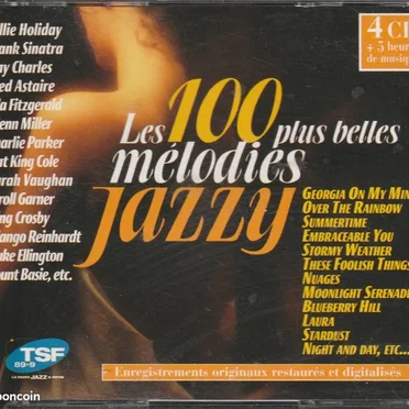 Mélodies Jazzy: Les 100 Plus Belles Mélodies Jazzy by Various Artists - album cover