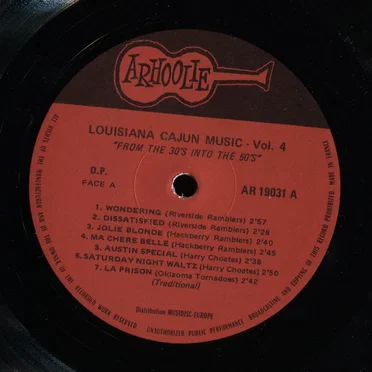Louisiana Cajun Music Volume 4: From The 30s To The 50s by Various Artists - album cover