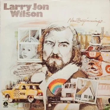 New Beginnings by Larry Jon Wilson - album cover