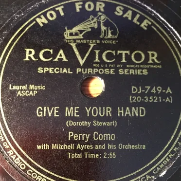 Give Me Your Hand / I Wish I Had A Record