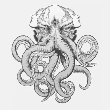Under a Black Moon by Electric Octopus - album cover