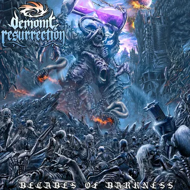 Decades of Darkness by Demonic Resurrection - album cover