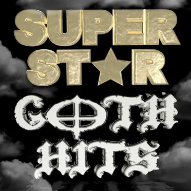 Superstar Goth Hits by Various Artists - album cover