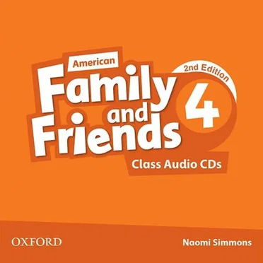 American Family and Friends 2nd Edition: Level 4: Class Audio CDs by Oxford University Press - album cover