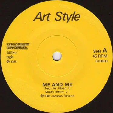 Me and Me / Factory Life by Art Style - album cover
