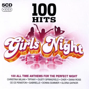 100 Hits: Girls Night by Various Artists - album cover