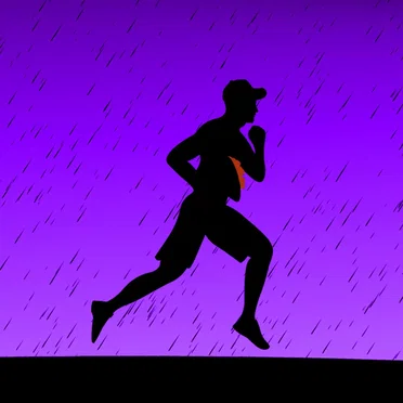Running in the Rain