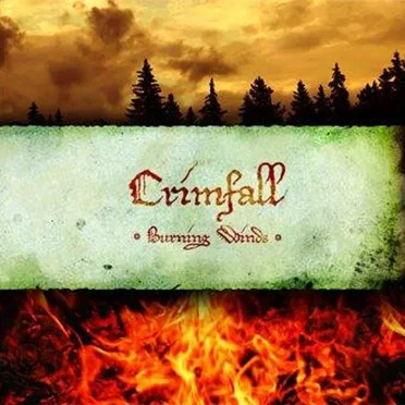 Burning Winds by Crimfall - album cover