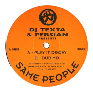 Play It Deejay by DJ Texta - album cover