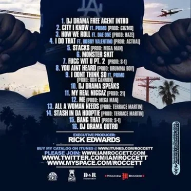 The Free Agent by Roccett - album cover