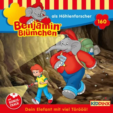 Benjamin Blümchen, Folge 160: als Höhlenforscher by Benjamin Blümchen - album cover