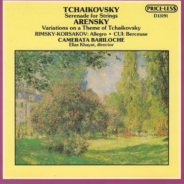 Tchaikovsky: Serenade for Strings / Arensky: Variations on a Theme of Tchaikovsky / Rimsky-Korsakov: Allegro / Cui: Berceuse