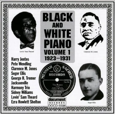 Black And White Piano, Volume 1: (1923-1931) by Various Artists - album cover