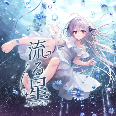 流る星 -a Wish Star- OP/ED CD by 羽澄愛 - album cover