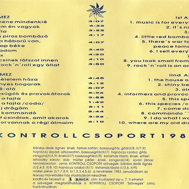 Kontroll Csoport by Kontroll Csoport - album cover