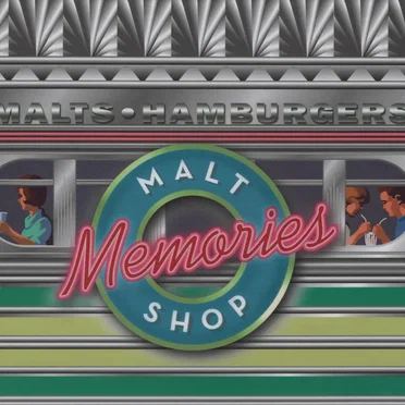 Malt Shop Memories by Various Artists - album cover