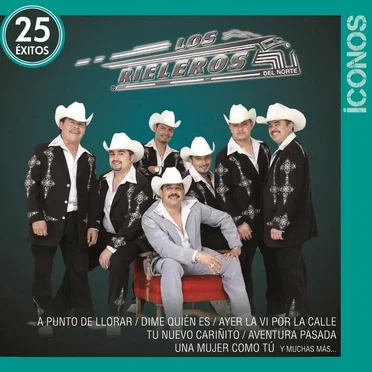 Íconos: 25 éxitos by Los Rieleros del Norte - album cover