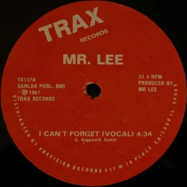 I Can't Forget by Mr. Lee - album cover