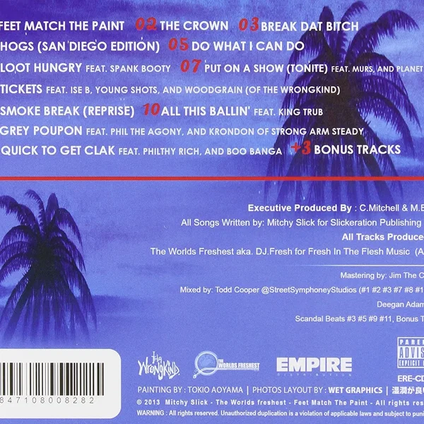 Feet Match the Paint