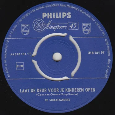 Laat de deur voor je kinderen open / Moeder, ik kan je niet missen