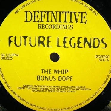 The Whip by Future Legends - album cover