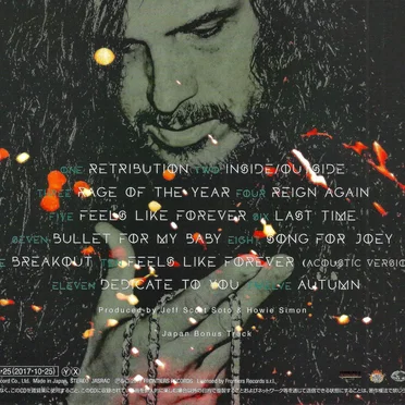 Retribution by Jeff Scott Soto - album cover