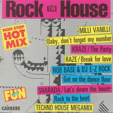 Rock the House: Non Stop Hot Mix by Various Artists - album cover