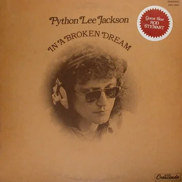 In a Broken Dream by Python Lee Jackson - album cover