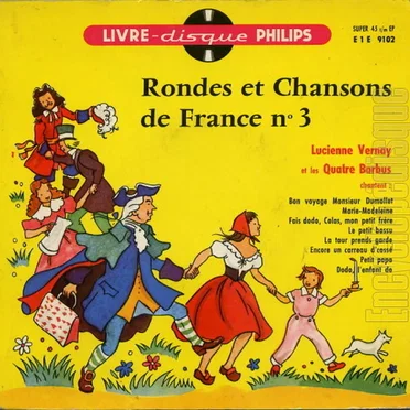 Rondes et chansons de France n° 3